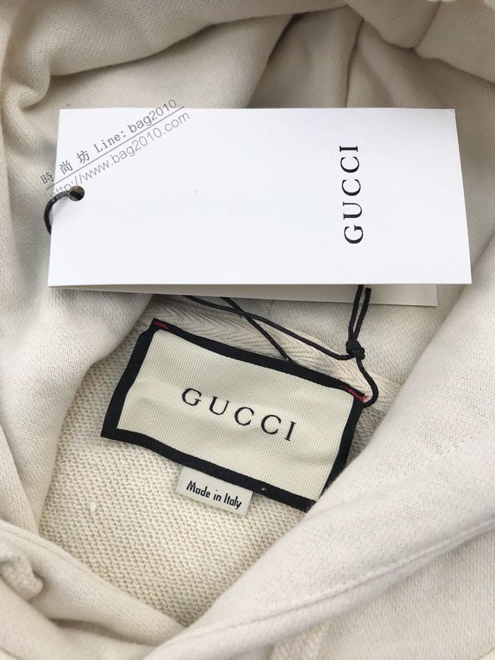 Gucci男裝 古奇2020最新爆款經典腰帶連帽衛衣 男女同款  ydi3057